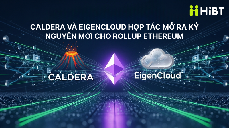 Caldera Hợp Tác EigenCloud Tích Hợp EigenDA V2 Mở Rộng Rollup Hiệu Suất Cao Trên Ethereum