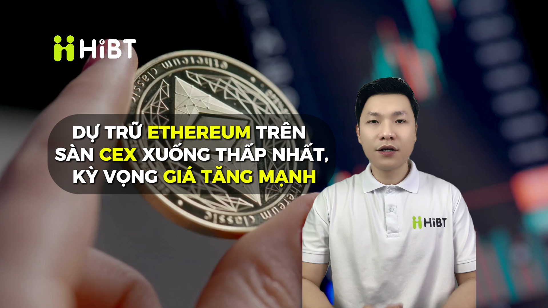 Dự trữ ETH thấp nhất – Cung giảm, giá chờ bứt phá-Hibt