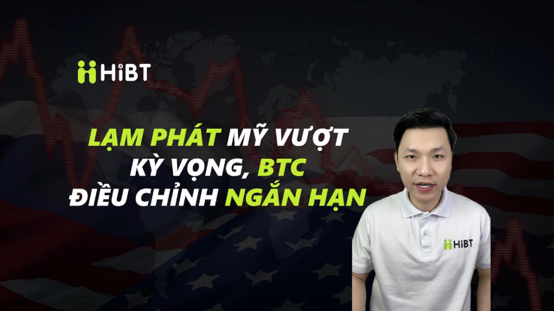 Lạm Phát Mỹ Vượt Kỳ Vọng – BTC Điều Chỉnh Ngắn Hạn-Hibt