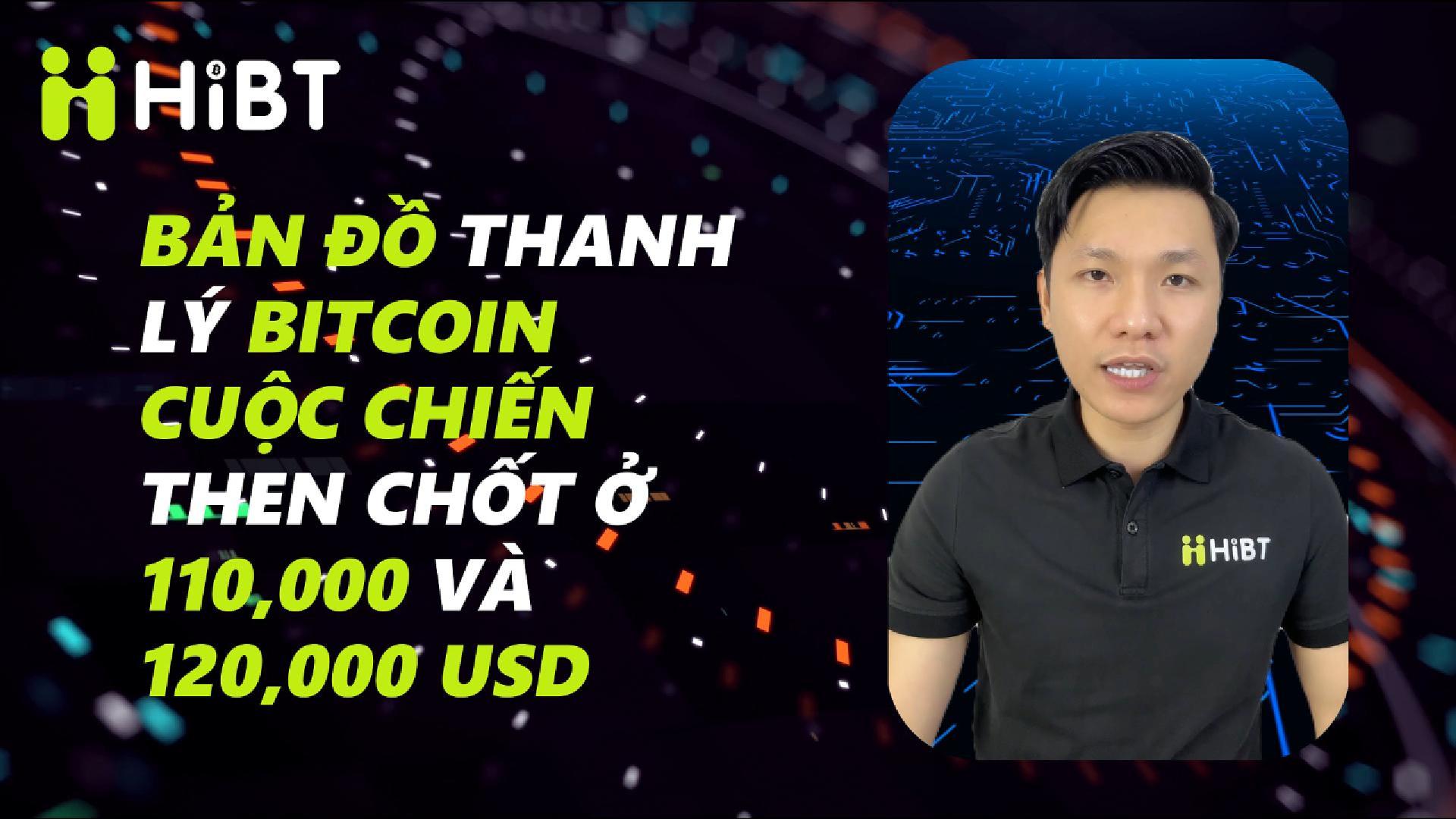 Bản Đồ Thanh Lý BTC: Cuộc Chiến 110k – 120k USD-Hibt