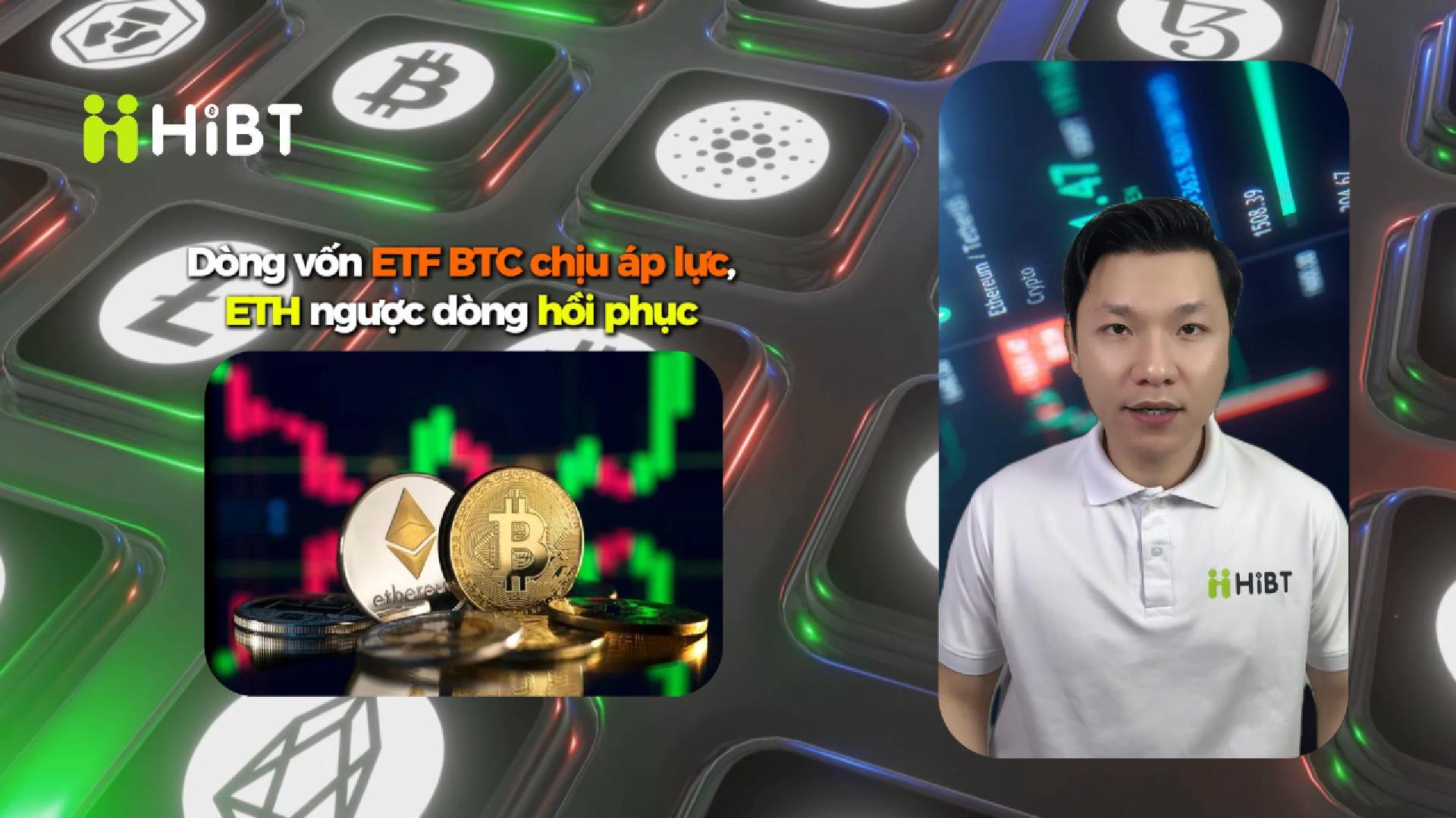 Dòng vốn ETF : BTC rút mạnh, ETH bất ngờ hồi phục!-Hibt