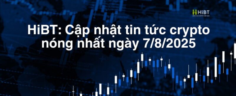 Cập Nhật Thị Trường Crypto Ngày 7/8-Hibt