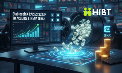 StablecoinX huy động thêm 530 triệu USD để mua Ethena (ENA): Bước tiến mới trên thị trường crypto-Hibt