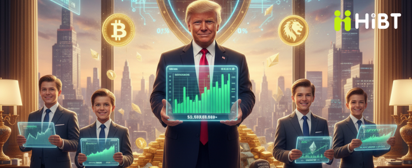 Gia tộc Trump và khoản lợi nhuận khổng lồ từ crypto