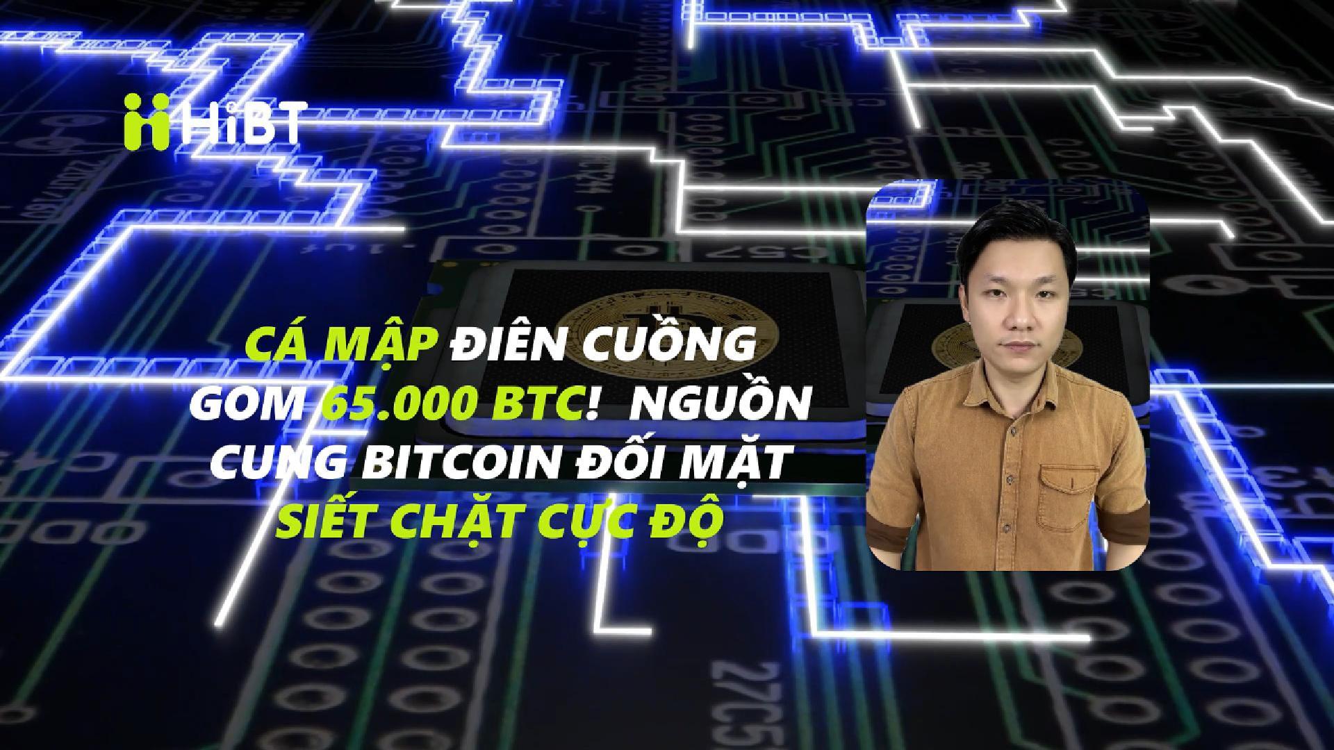 3,65 triệu BTC trong tay cá mập – Nguồn cung siết chặt!-Hibt