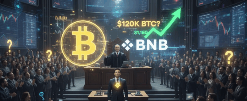 Sau Lệnh Ân Xá CZ & BNB Lên $1,160: Bitcoin Liệu Có Đạt $120K Ngay Lập Tức?-Hibt