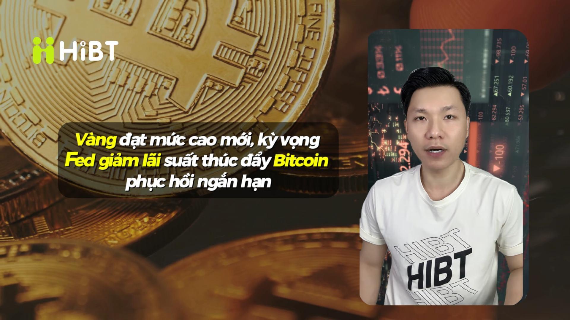 Vàng lập đỉnh – Fed giảm lãi, BTC hưởng lợi?-Hibt