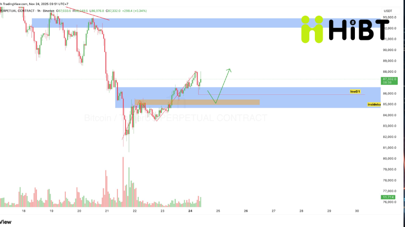 CẬP NHẬT THỊ TRƯỜNG NGÀY 24/11: BTC Đặt Cược Nhịp Hồi Từ OB $80.6K – Chiến Lược Giao Dịch Đa Khung Thời Gian