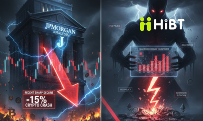 PHÂN TÍCH TỪ JPMORGAN: Lý Do Bitcoin Và Thị Trường Crypto Giảm Sốc Gần Đây-Hibt