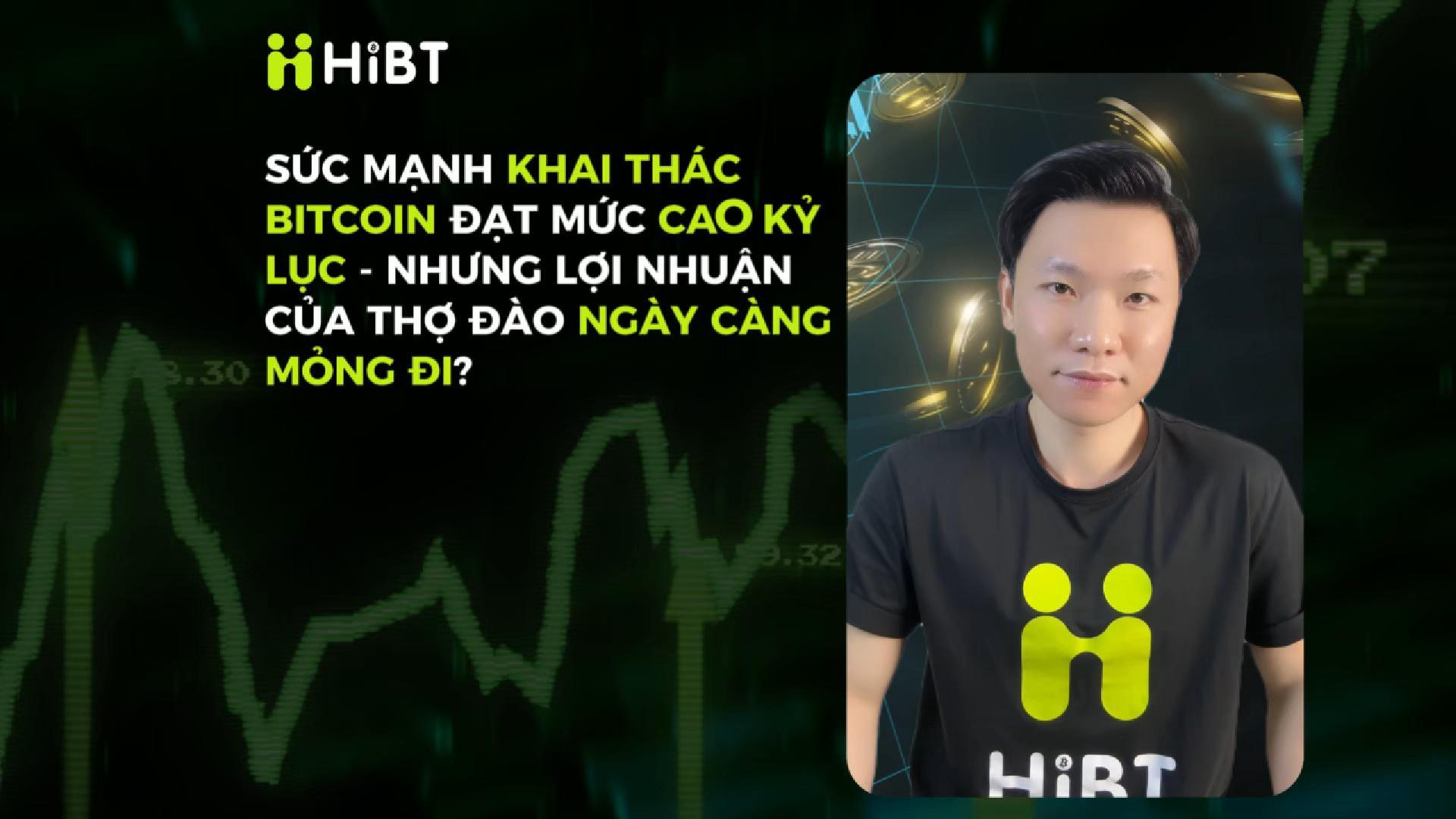 Hashrate lập đỉnh – lợi nhuận thợ đào teo tóp-Hibt