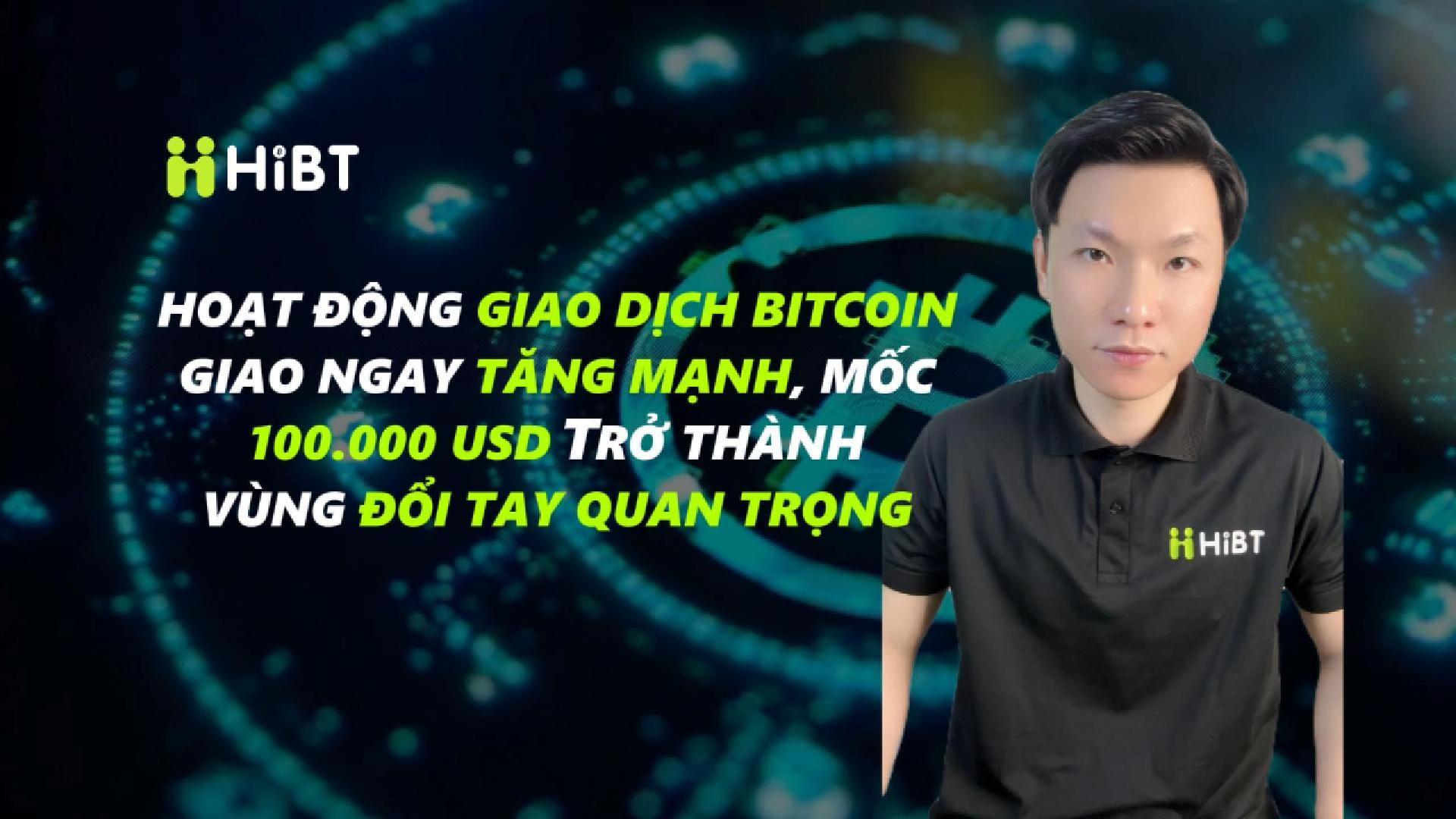 Bitcoin & vùng đổi tay 100.000 USD-Hibt