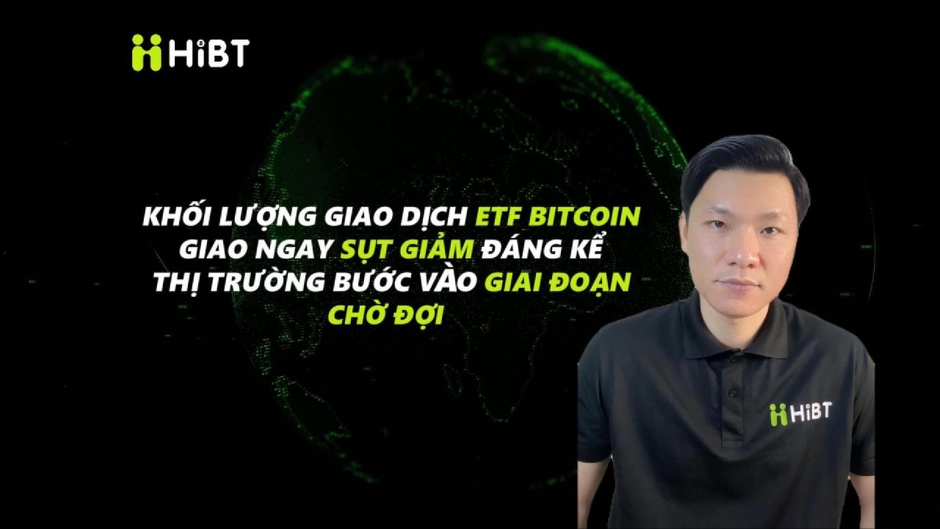 Khối lượng giao dịch ETF Bitcoin giao ngay giảm mạnh-Hibt