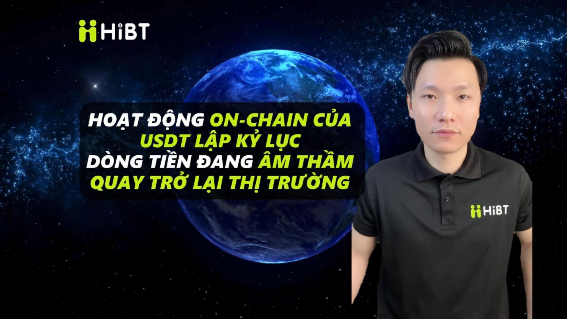 USDT On-chain Trên Ethereum Lập Đỉnh Lịch Sử-Hibt