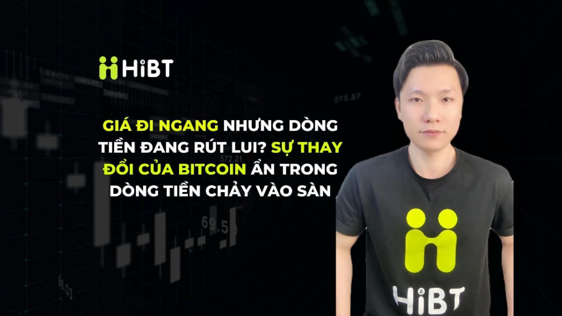Giá đi ngang, nhưng dòng tiền Bitcoin đang rút lui-Hibt
