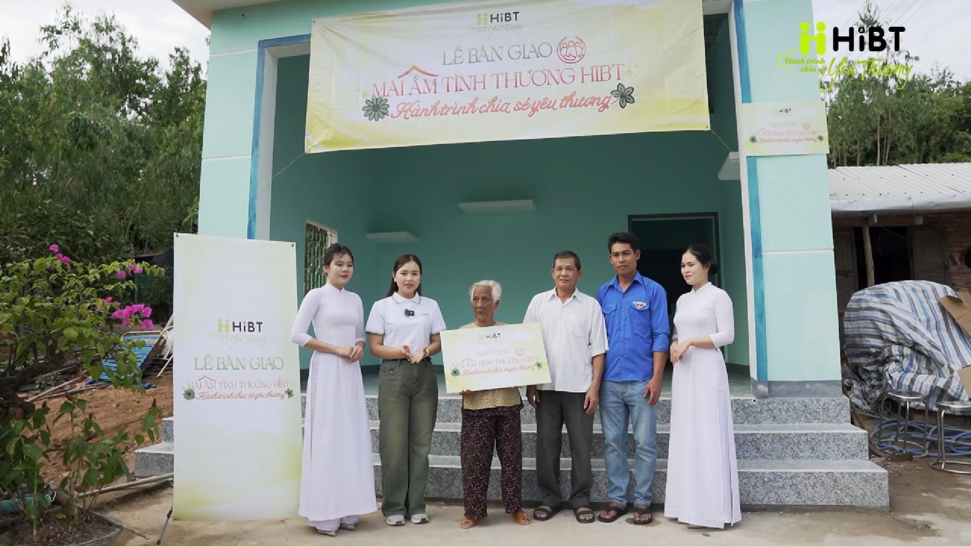 HiBT – Trao Nhà Tình Thương Cho Cụ Phượng-Hibt