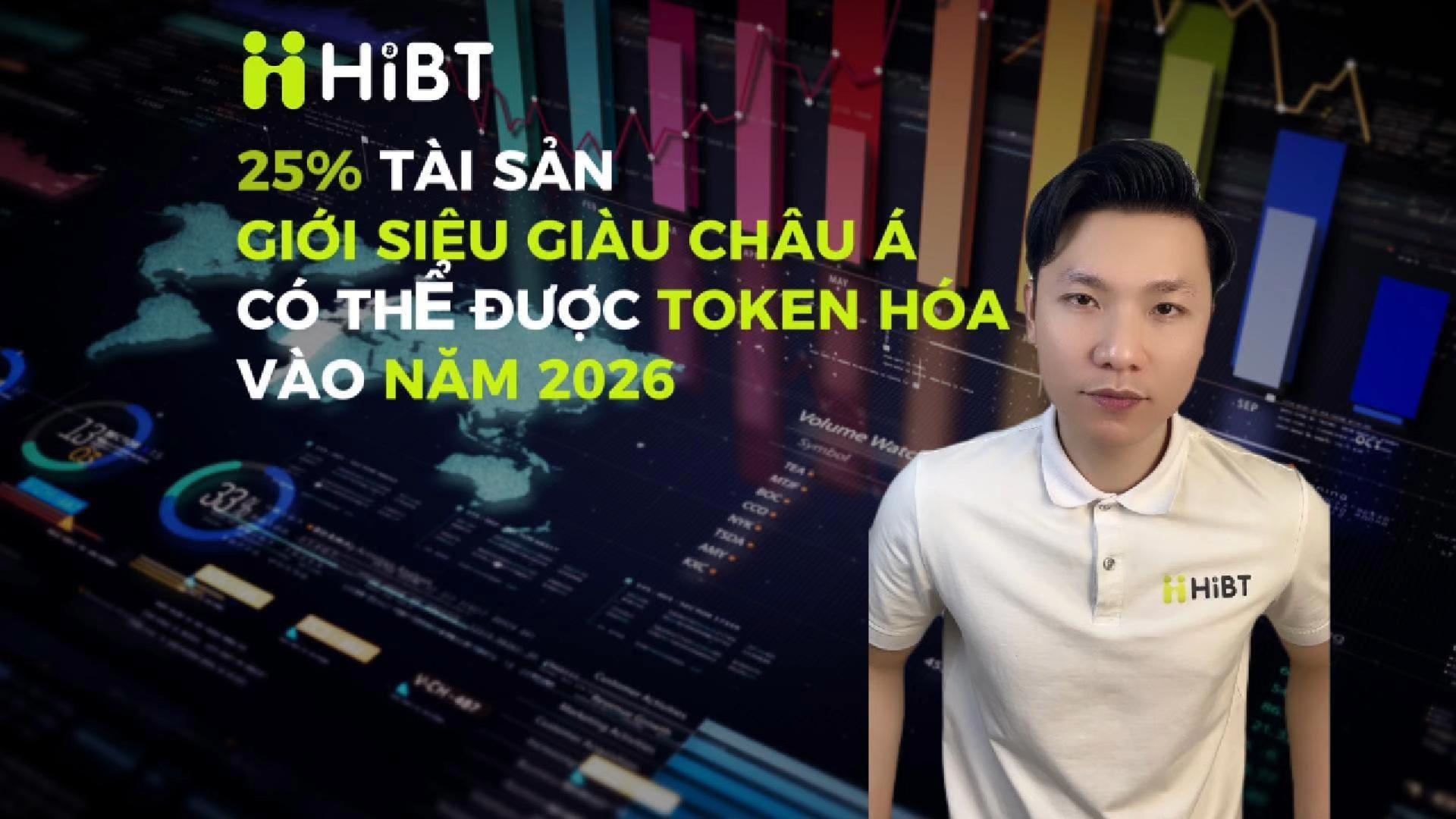 Làn sóng token hóa âm thầm của giới siêu giàu châu Á-Hibt