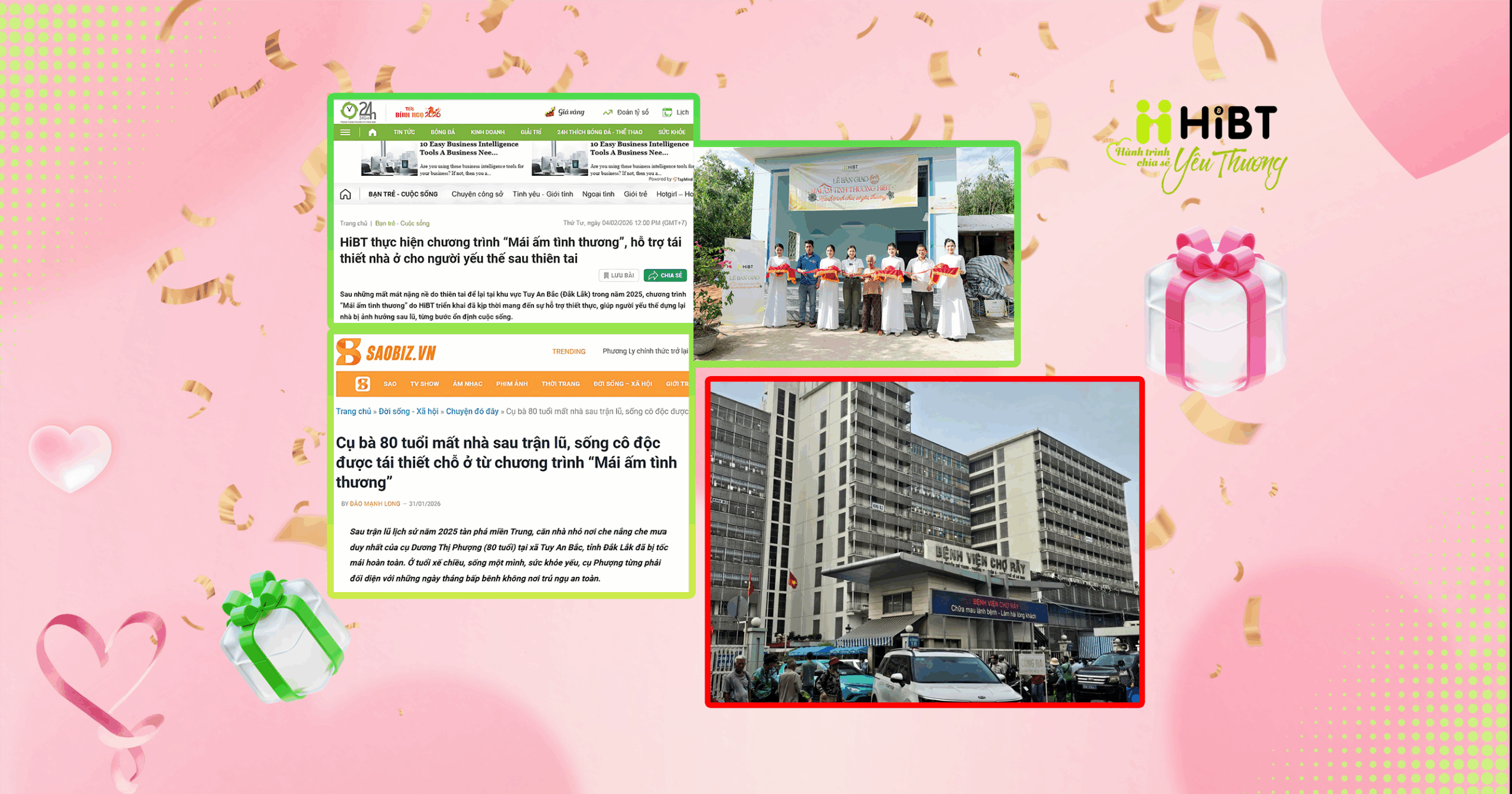 HiBT: Cảm ơn báo chí - Tiếp nối hành trình yêu thương-Hibt