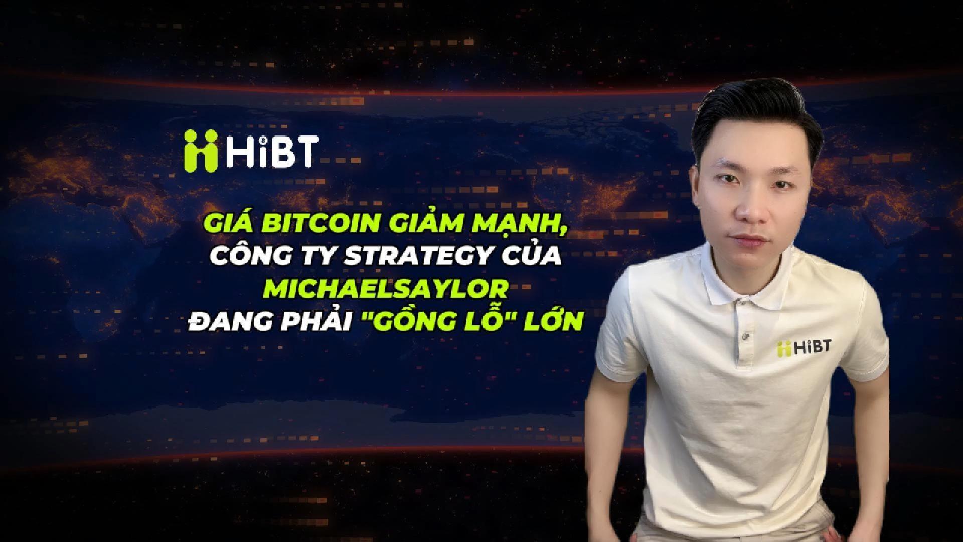Strategy và áp lực Bitcoin-Hibt