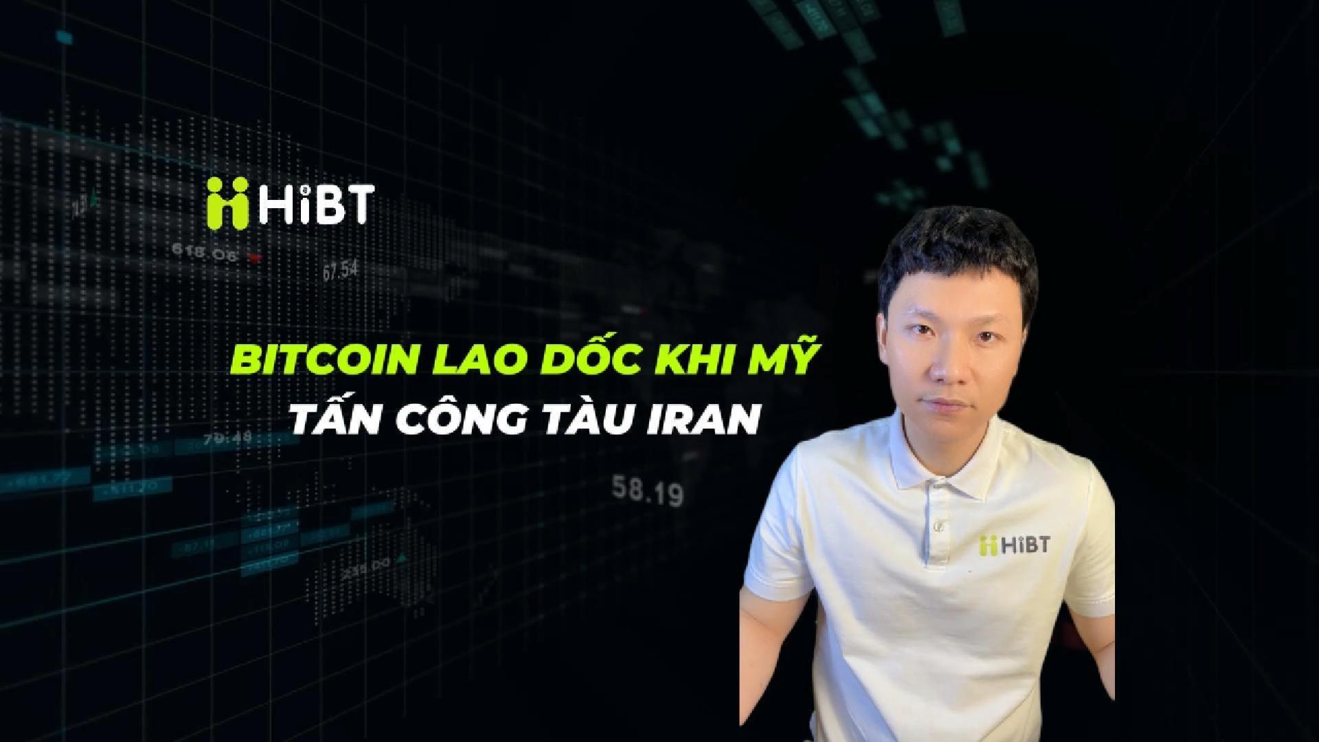 Bitcoin lao dốc khi Mỹ tấn công tàu Iran-Hibt