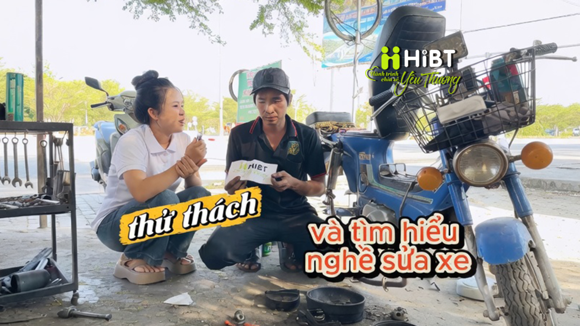HiBT – Theo chân anh sửa xe lề đường-Hibt