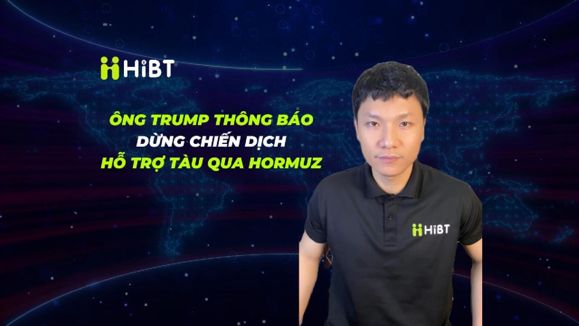 Ông Trump dừng chiến dịch hỗ trợ tàu qua Hormuz-Hibt