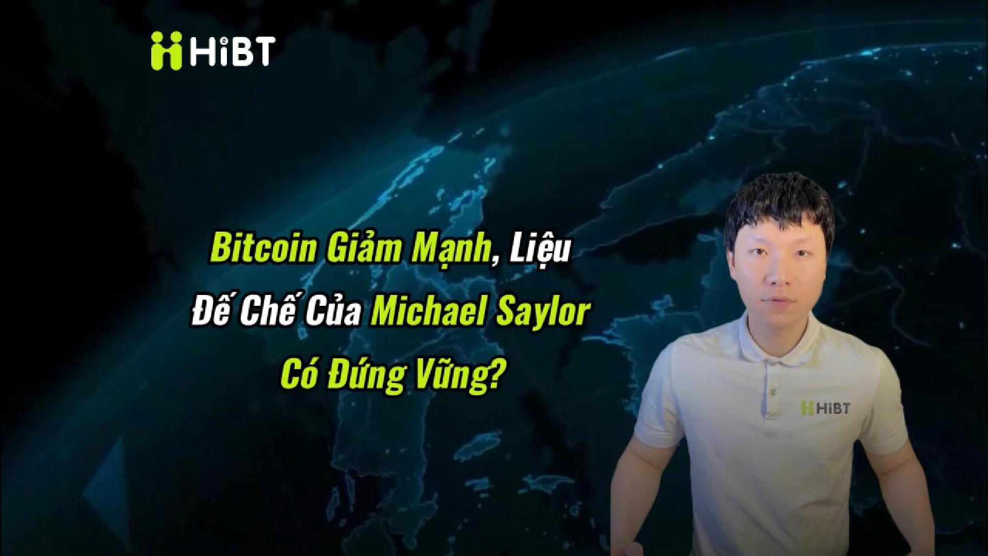 Bitcoin giảm, Strategy chịu thử thách lớn-Hibt