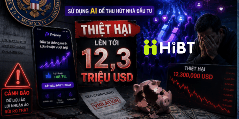 SEC khởi kiện vụ AI crypto Privvy lừa đảo 12,3 triệu USD nhà đầu tư
